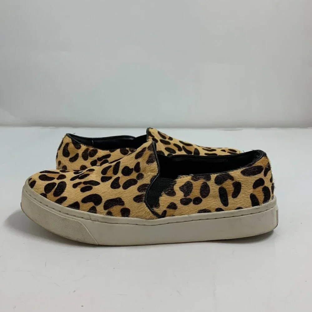 Steve Madden Womens Ecentrcl Brown Slip On Casual Shoes Sneakers Size 7‎